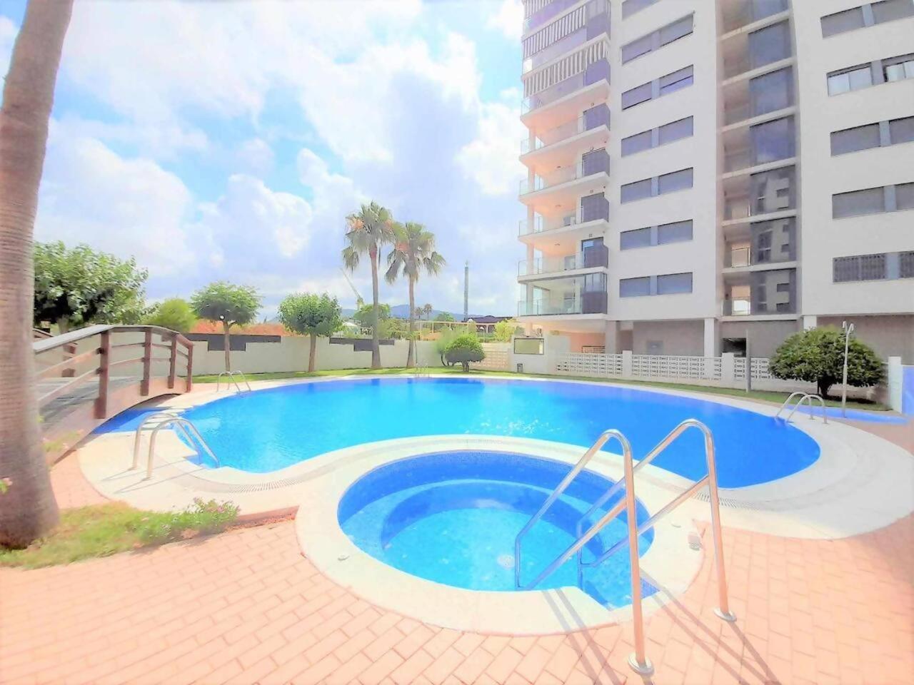 Ayf 200M Del Mar 2 Piscinas Pista De Padel Y Gym Apartamento Oropesa del Mar Exterior foto